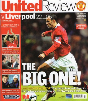 Match programme